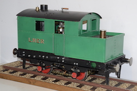 main 5" gauge Sentinal 0-4-0 live steam loco for sale