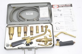 main view sievert gas torch welding set for sale