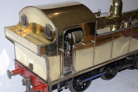 main 5" Simplex 0-6-0 live steam tank loco for sale
