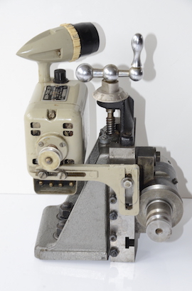 side milling spindle on Myford milling slide. Wheel pinion cutting for sale.