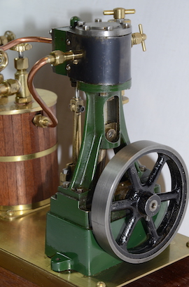 back Stuart 10V live steam vertical engine for sale