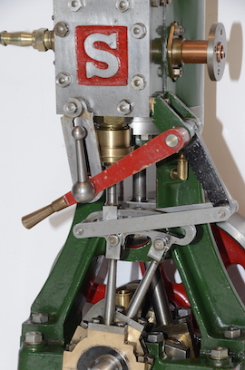 reverse Stuart 5A live steam vertical single engine for sale