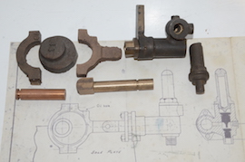 Stuart 5A live steam pump castings for sale