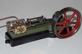 main Stuart S50 live steam horizontal mill engine for sale