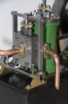 Stuart live steam beam engine for sale
