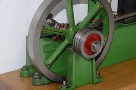 flywheel Stuart live steam Beam engine for sale.