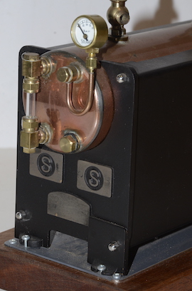 Stuart Babcock 500 live steam model copper boiler for sale