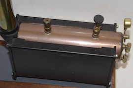 top Stuart Babcock 500 live steam model copper boiler for sale