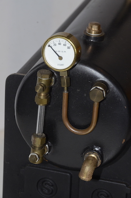 gauge Stuart Babcock 504 live steam model copper boiler for sale