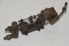 left Stuart boiler feed pump live steam engine for sale