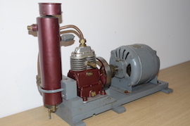 left Stuart Compressor vacuum pump for live steam engine for sale