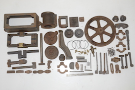 Stuart No 1 live steam vertical engine castings for sale