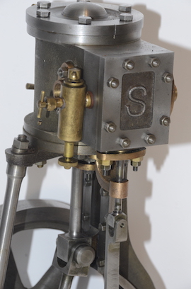 lubricator Stuart Turner No 1 live steam vertical single engine. Henley On Thames castings for sale. Reversing kit.