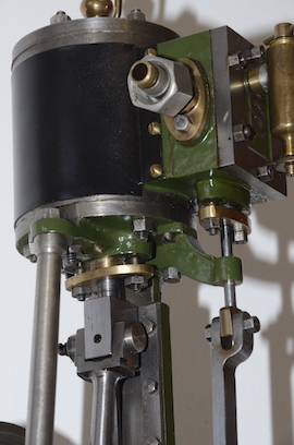 under Stuart No 1 live steam vertical engine for sale