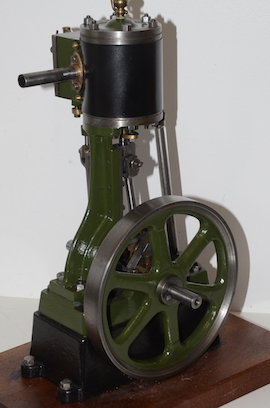 back Stuart No 1 live steam vertical engine for sale