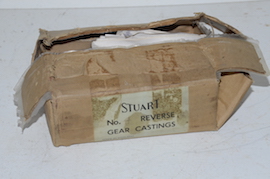 box Stuart Turner No 4 live steam vertical single engine. Henley On Thames castings for sale. Reversing kit.