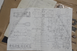 main Stuart No 8 live steam horizontal engine casting set for sale