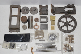 parts Stuart No 9 live steam horizontal engine casting set for sale