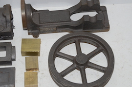 flywheel Stuart No 9 live steam horizontal engine casting set for sale
