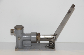 side Stuart water pump, hand feed boiler for live steam engine for sale