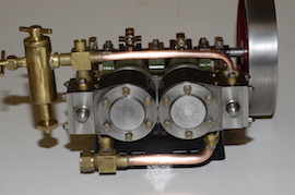 covers Stuart score live steam horizontal twin engine for sale