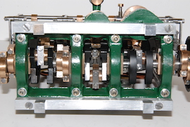 base Stuart Triple Expansion Marine STeam engine for sale