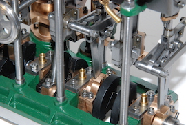 crank Stuart Triple Expansion Marine STeam engine for sale