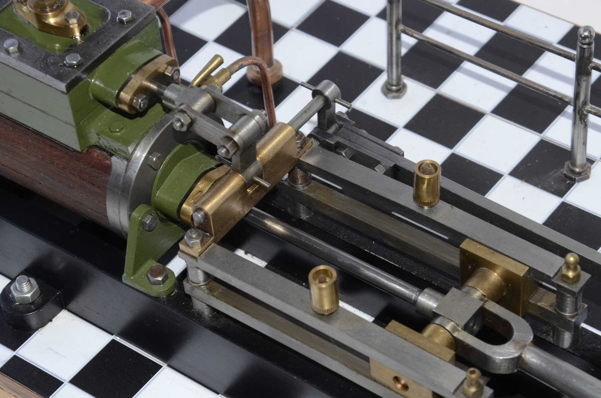 cross Large Stuart Victoria live steam horizontal engine for sale