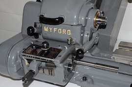 gearbox view Myford super 7 7B lathe for sale SK1131562