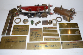 Main 3.5" LBSC Tich large boiler live steam 0-4-0 tank loco for sale