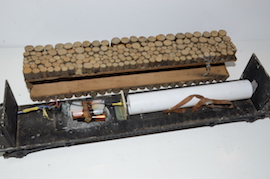 detail1 G1 gauge timber transport wagons for live steam loco for sale