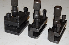 end Tripan Swiss 111 tool post, quick change. For Schaublin Myford lathes for sale. 131 132 holders