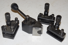 main Tripan Swiss 111 tool post, quick change. For Schaublin Myford lathes for sale. 131 132 holders