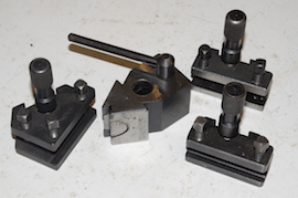 main Tripan Swiss 111 tool post, quick change. For Schaublin Myford lathes for sale. 131 132 holders