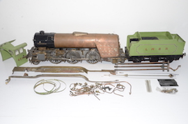 engine 3.5" Green Arrow LNER Class V2 2-6-2 live steam loco for sale