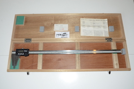 box mitutoyo digital CDC-24" vernier caliper for sale