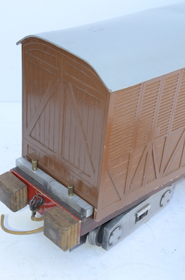 end 5" live steam driver's truck vacuum braked wagon for sale