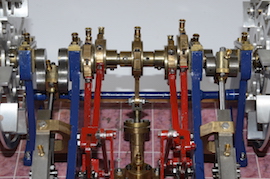 crank2 Edgar Westbury Diagonal Paddle Wheel live steam Engine for sale