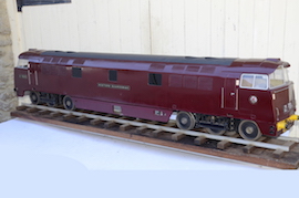 5" BR Western Guardsman electric diesel D1000 Class 52 for sale