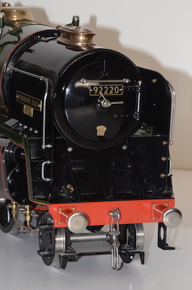 cab2 Evening Star 9F 3.5" 2-10-0 BR live steam loco LBSC for sale