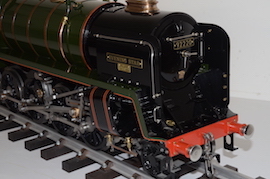 tender side Evening Star 9F 3.5" 2-10-0 BR live steam loco LBSC for sale