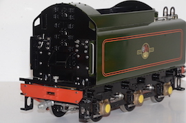 axels Evening Star 9F 3.5" 2-10-0 BR live steam loco LBSC for sale