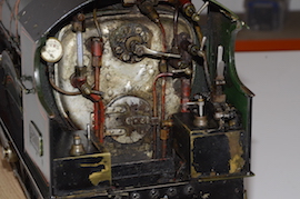 main County Carlow 3.5" live steam 4-4-0 GWR loco for sale Don Young