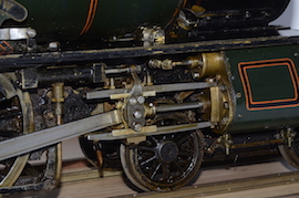 main County Carlow 3.5" live steam 4-4-0 GWR loco for sale Don Young