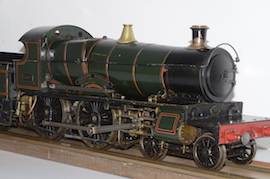 main County Carlow 3.5" live steam 4-4-0 GWR loco for sale Don Young