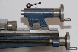 spindle view Cowells ME90  lathe for sale