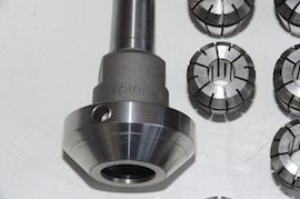 head emco FB2 MT2 Schaublin collet chuck & collets for sale