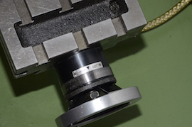 handle view Emco FB2 U2 vertical milling machine for sale