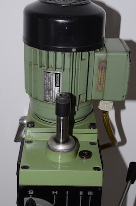 motor view Emco FB2 U2 vertical milling machine for sale