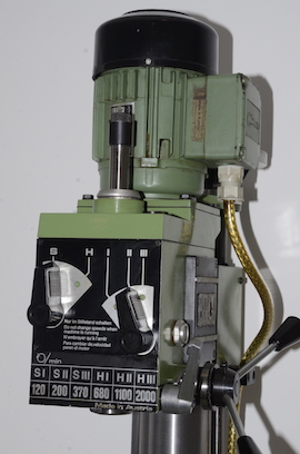 speed view Emco FB2 U2 vertical milling machine for sale